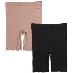 BCBGMAXAZRIA 2pk Seamless Slip Shorts NWT